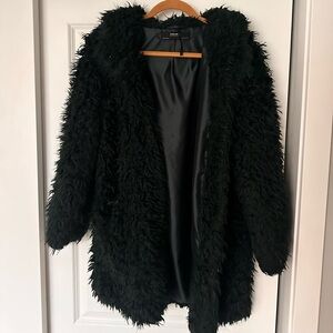 Zara Fuzzy Coat